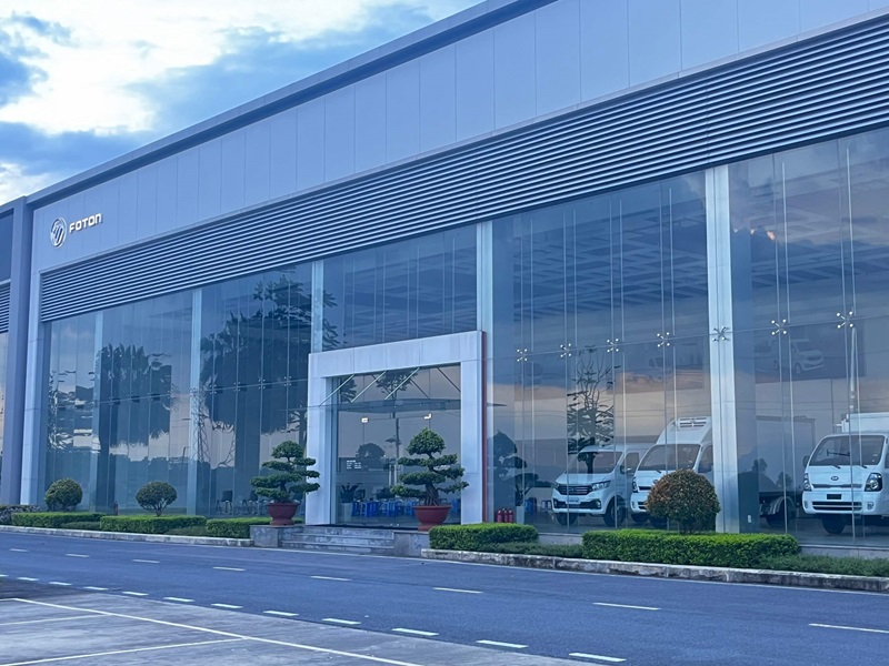 SHOWROOM TRƯNG BÀY XE FOTON
