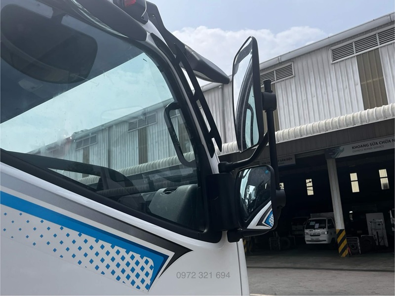 Gương chiếu hậu được trang bị trên xe hạn chế tối đa điểm mù