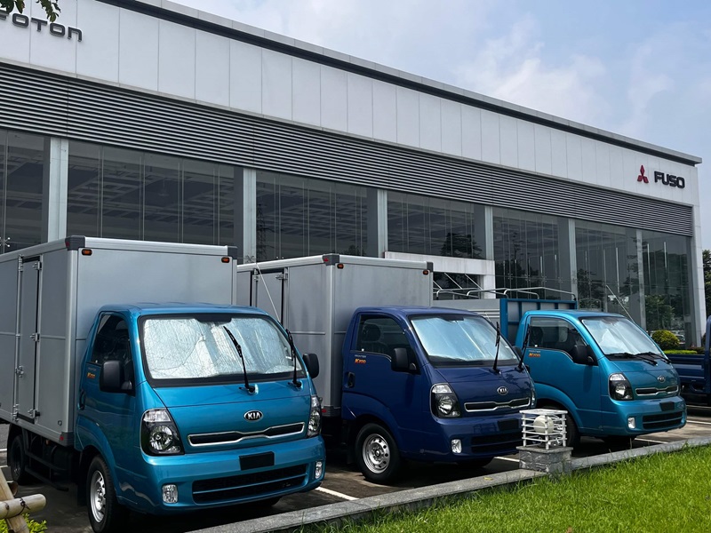 KIA K200 ĐA DẠNG MÀU SẮC ĐA DẠNG MẪU THÙNG